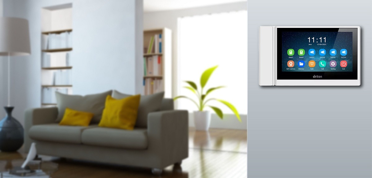 مانیتور آیفون تصویری برایتون 10 اینچ مدل BAM-1050-WIFI